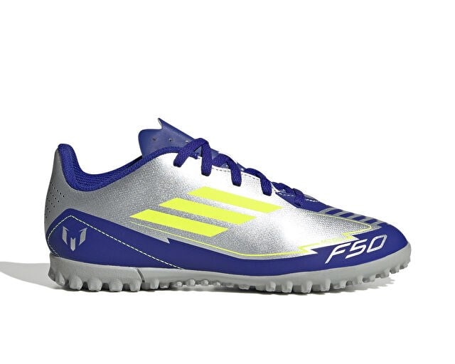 ADIDAS F50 CLUB TF J MESSI Çocuk Halı Saha Ayakkabısı IH0923 Gri