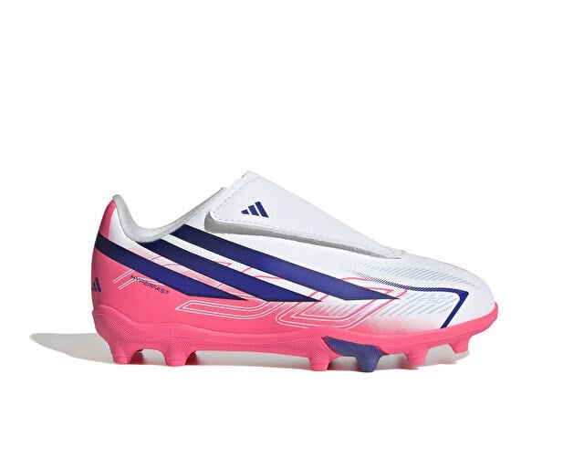 ADIDAS F50 HYPERFAST CLUB VEL FG/MG C Çocuk Çoklu Çim Zemin Kramponu KK1345 Beyaz