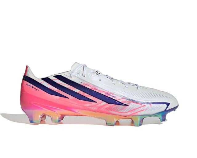ADIDAS F50 HYPERFAST ELITE FG Erkek Çim Zemin Kramponu KJ3432 Beyaz