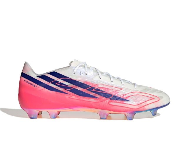 ADIDAS F50 HYPERFAST EVO FG Erkek Çim Zemin Kramponu KJ6109 Beyaz