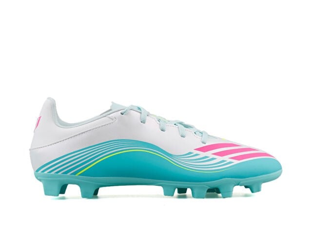 ADIDAS F50 MESSI CLUB FG/MG Erkek Çoklu Çim Zemin Kramponu JQ0946 Beyaz