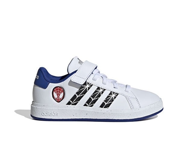 ADIDAS GRAND COURT SPIDER-MAN EL K Çocuk Günlük Ayakkabı IF0925 Beyaz