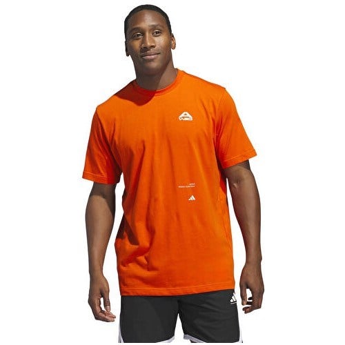 Adidas  Hd Photo T Erkek Basketbol Tişörtü JI7095 Turuncu