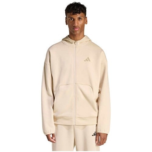 Adidas M Fi Sl Fz Erkek Günlük Ceket KD7665 Krem