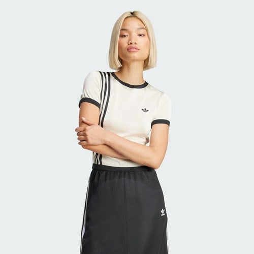 Adidas Originals JJ0961 Knitted 3-Stripes Short Tee