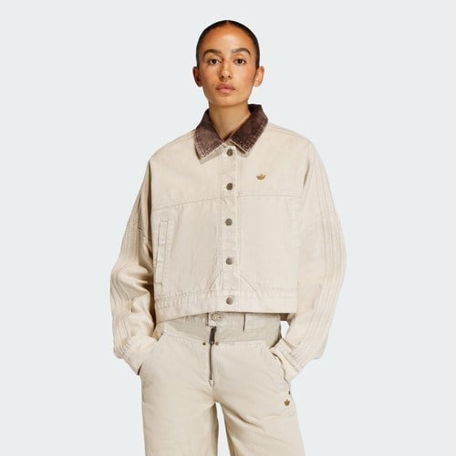 Adidas Originals KE1069 Canvas Tracktop Jacket