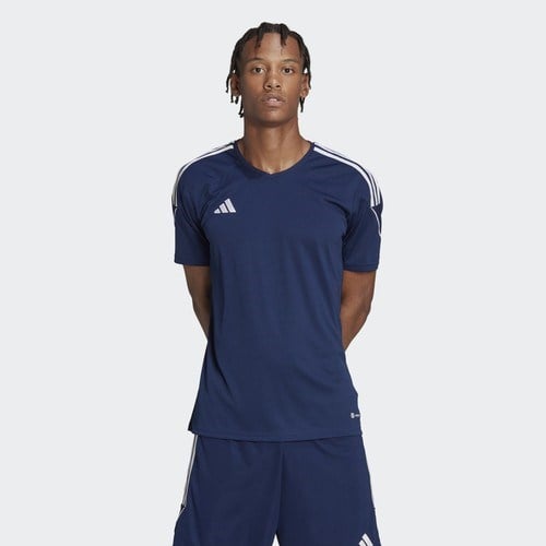adidas Performance HR4608 Tiro 23 League Jersey Erkek Mavi - Beyaz Renkli Şık Tasarım Nefes Alabilir Kumaş