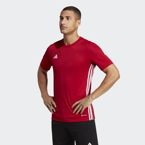 Adidas Performance HT6552 Tabela 23 Jersey Kırmızı - Beyaz Erkek Nefes Alabilir Kumaş ile Spor ve Günlük Kullanım