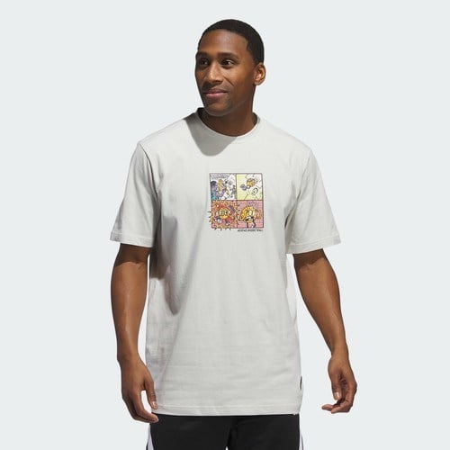 Adidas Performance IX0096 Lil Stripe Comic Graphic Tee