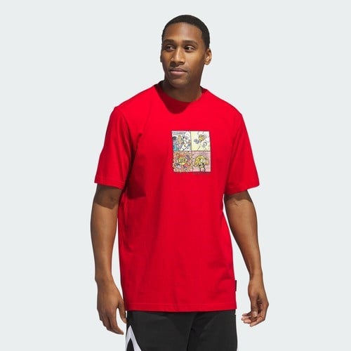 Adidas Performance IY1136 Lil Stripe Comic Graphic Tee