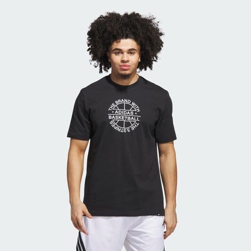 Adidas Performance JX1745 Basketball Emblem Graphic Tişört