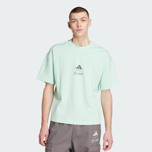 Adidas Performance JY3035 Mercedes - AMG Petronas Formula One Team Premium Woven Tee