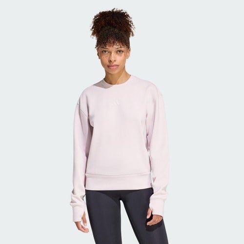 Adidas Performance KD0057 Designed-For-Training Warm-Up Crewneck Sweatshirt