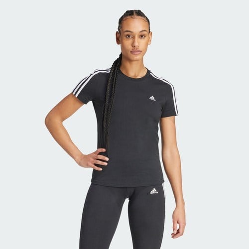 Adidas Sportswear GL0784 Essentials Slim 3-Stripes Tee