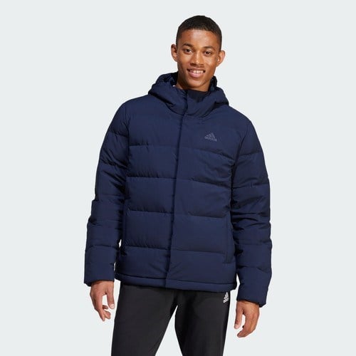 adidas Sportswear IZ4701 Helionic Hooded Down Jacket