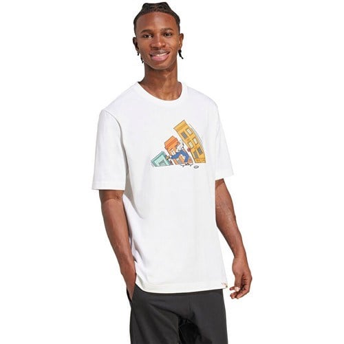 Adidas Sportswear JM6499 Doodle Hunt Skate Graphic Tişört