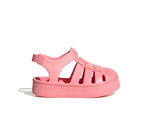 ADIDAS SUPERSTAR SANDAL I Bebek Günlük Sandalet JI2805 Pembe