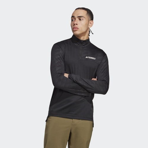 adidas TERREX HT9501 Terrex Multi Half-Zip Long Sleeve Tee