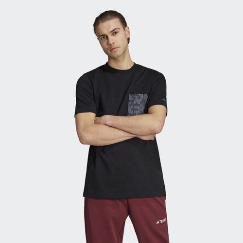 Adidas TERREX IL2641 Terrex Graphic Pocket Print Tişört