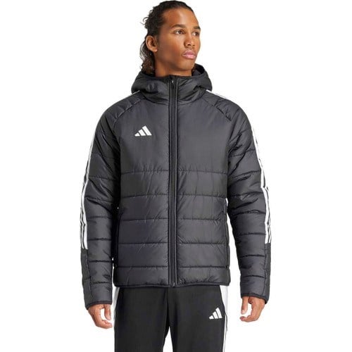 Adidas Tiro 24 Winter Erkek Siyah Kapüşonlu Mont