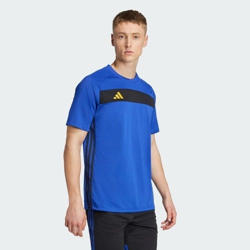 Adidas Tıro Es Jsy Mavi Erkek JW4613 Tişört S Beden Rahat Kullanım İçin Özel Tasarım