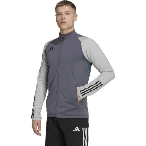 Adidas TIRO23 C Tr Jkt Erkek Futbol Antrenman Ceketi HP1908 Gri