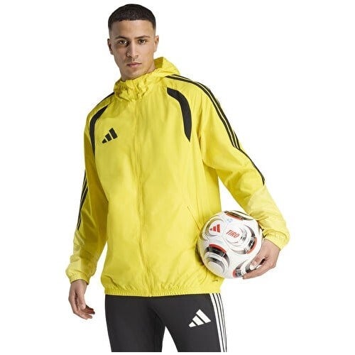 Adidas TIRO26C Aw Jkt Erkek Futbol Antrenman Yağmurluk KB0139 Sarı