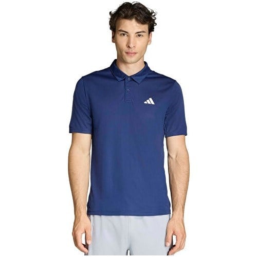 Adidas We Bas Polo Erkek Antrenman Polo Tişörtü KD5437 Mavi