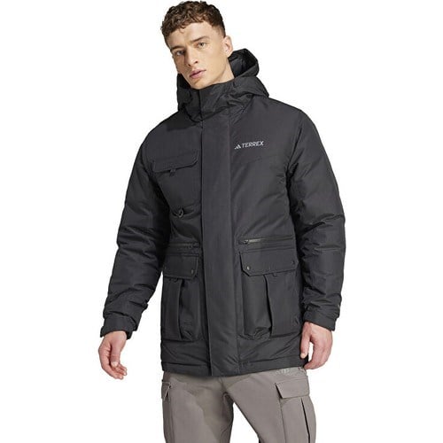 adidas Xpl Gd Parka Erkek Outdoor Montu IX7935 Siyah