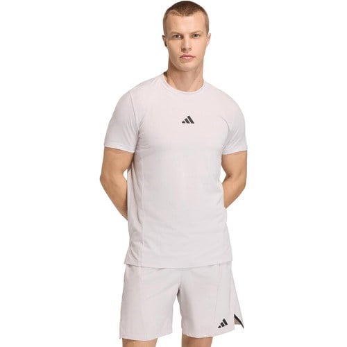 AKA7296 Adidas D4T Tee Erkek T-Shirt Gri