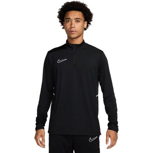 Karışık Nike Dri-Fit ACD25 Dril Top Br HJ3783-010 Siyah Erkek Futbol Antrenman Uzun Kollu Tişört