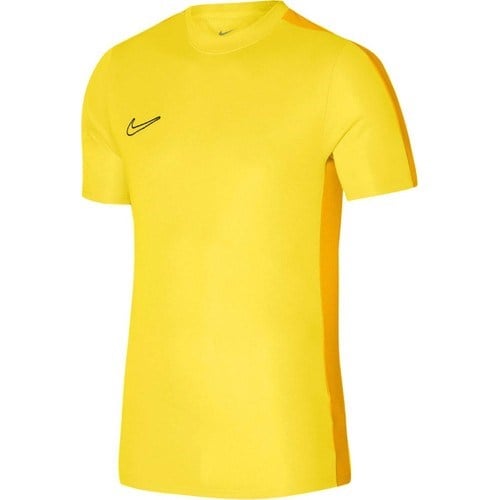 Nike Academy Dri Fit Erkek Sarı Yuvarlak Yaka Tişört