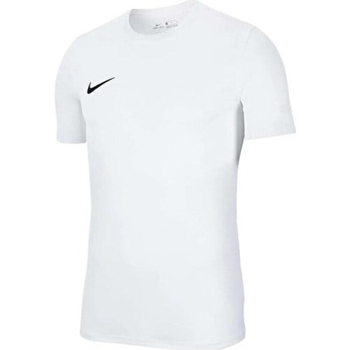 Nike BV6708-103 Dri-Fit Park Vıı Jsy Ss Tişört Erkek Futbol Forması Beyaz-Siyah