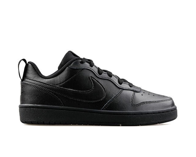 NIKE COURT BOROUGH LOW 2 (GS) Genç Günlük Ayakkabı BQ5448-001 Siyah