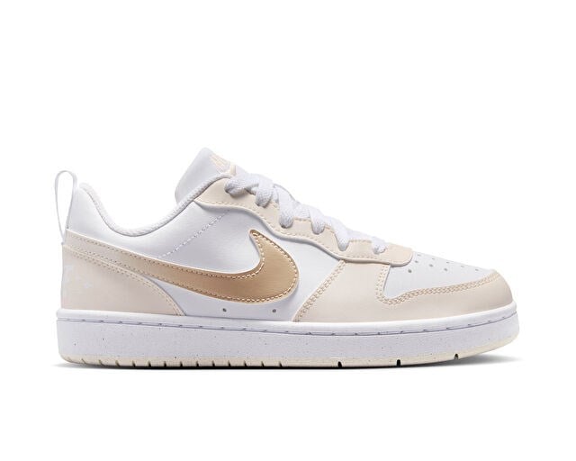 NIKE COURT BOROUGH LOW BBALL (GS) Genç Günlük Ayakkabı IR5462-100 Beyaz