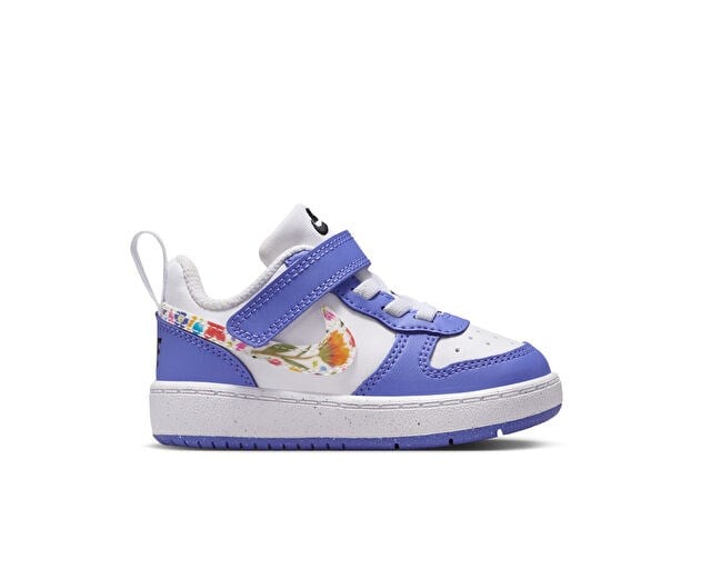 NIKE COURT BOROUGH LOW FL (TD) Bebek Günlük Ayakkabı IQ0877-100 Beyaz
