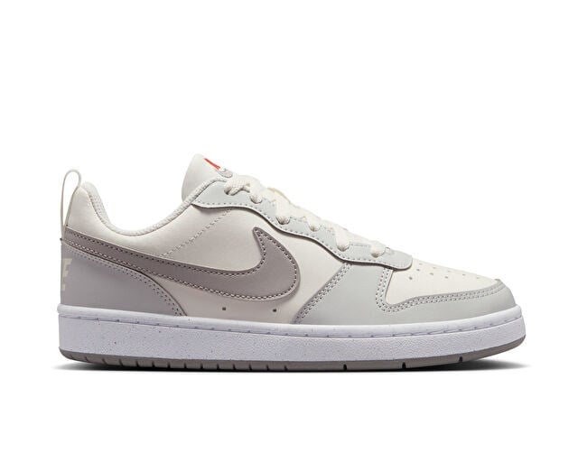 NIKE COURT BOROUGH LOW RECRAFT (GS) Genç Günlük Ayakkabı DV5456-127 Krem