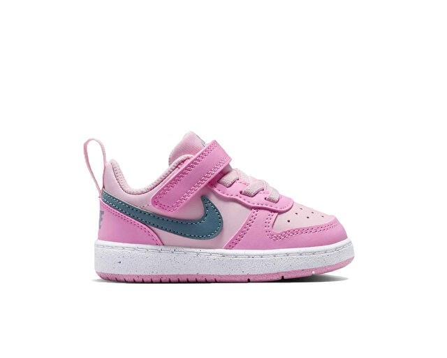 NIKE COURT BOROUGH LOW RECRAFT TD Bebek Günlük Ayakkabı DV5458-604 Pembe