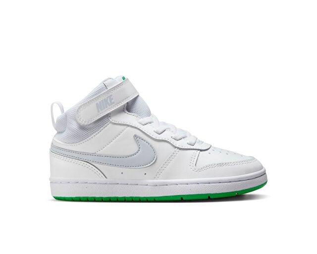 NIKE COURT BOROUGH MID 2 (PSV) Çocuk Günlük Ayakkabı CD7783-115 Beyaz