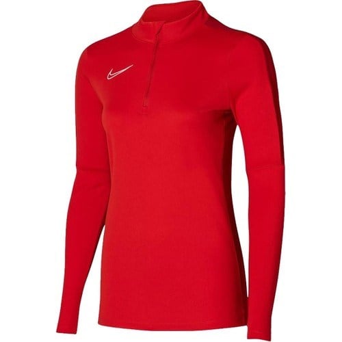 Nike DR1354 Kadın Eşofman Üstü Kırmızı Nefes Alabilir Kumaş ile Günlük Kullanım İçin Tasarlandı