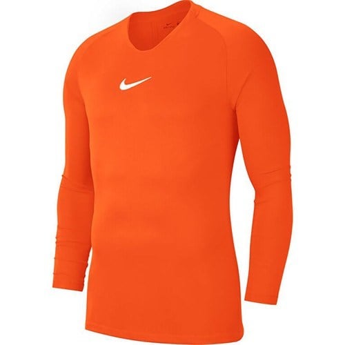 Nike Erkek Uzun Kollu Futbol Tişörtü Park Içlik Turuncu