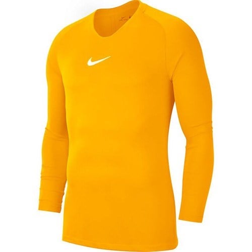 Nike Erkek Uzun Kollu Futbol Tişörtü Park Içlik Sarı