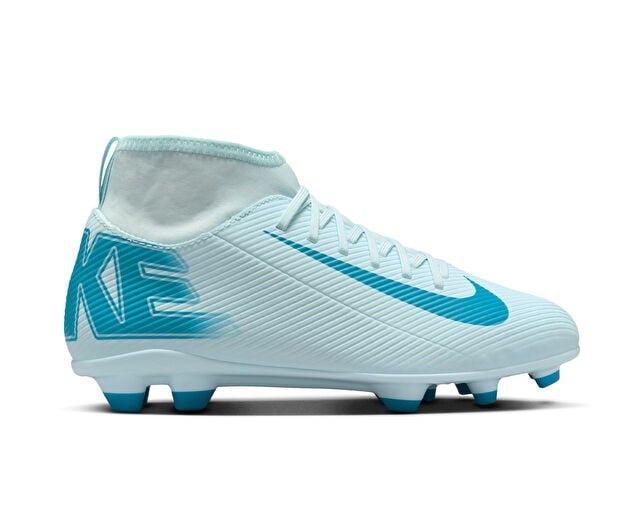 NIKE JR. MERCURIAL SUPERFLY 10 CLUB Çocuk Çim Zemin Kramponu FQ8318-400 Mavi