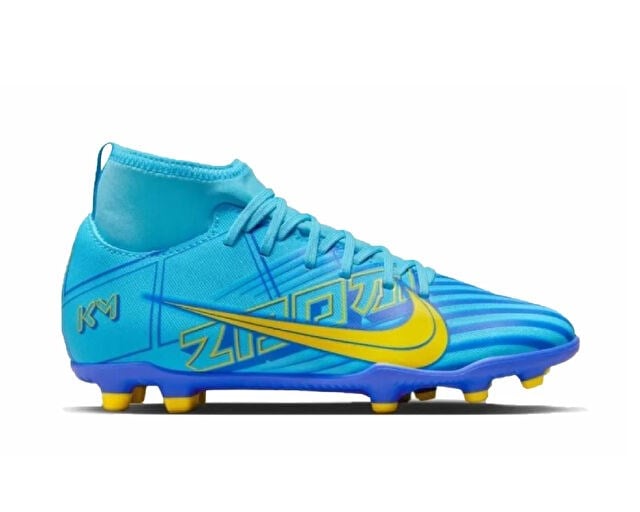 NIKE JR. MERCURIAL SUPERFLY 9 CLUB KM FG/MG Genç Çim Zemin Kramponu DO9789-400 Mavi