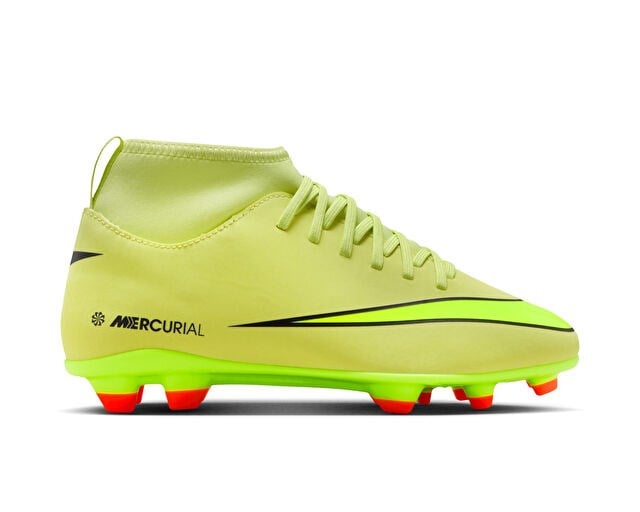 NIKE JR MERCURIAL SUPERFLY 10 CLUB FG/MG Genç Çoklu Çim Zemin Kramponu FQ8318-300 Yeşil