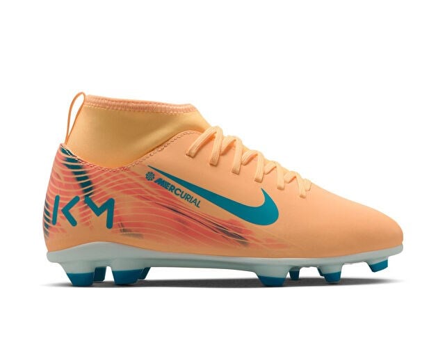 NIKE JR MERCURIAL SUPERFLY 10 CLUB KM FG/MG Genç Çoklu Çim Zemin Kramponu HF6283-801 Turuncu
