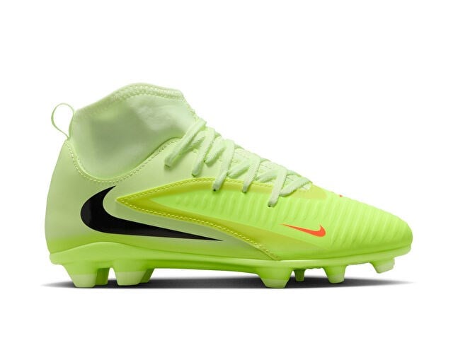 NIKE JR PHANTOM 6 HIGH CLUB FG/MG Genç Çoklu Çim Zemin Kramponu HQ2022-800 Turuncu