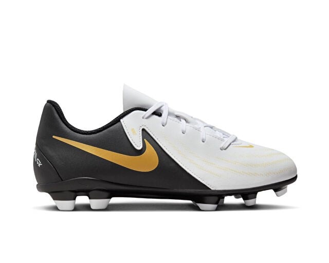 NIKE JR PHANTOM GX II CLUB FG/MG Genç Çoklu Çim Zemin Kramponu FJ2600-100 Beyaz
