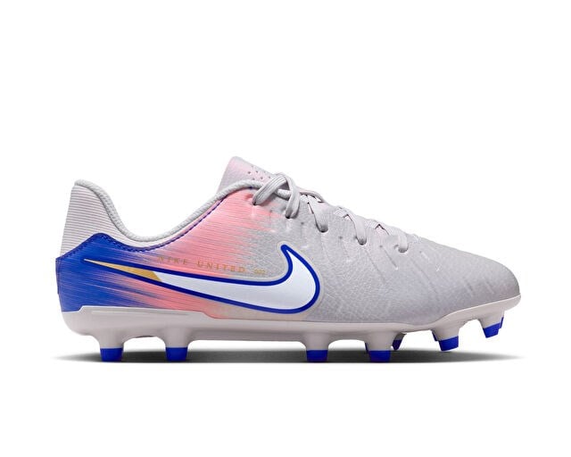 NIKE JR TIEMPO LEGEND 10 ACADEMY FG/MG NU2 Genç Çoklu Çim Zemin Kramponu IB2459-001 Siyah