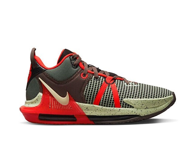 NIKE LEBRON WITNESS VII Unisex Basketbol Ayakkabısı DM1123-001 Çok Renkli